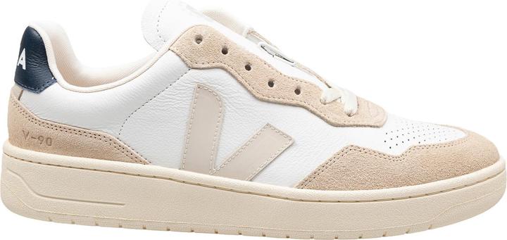 Actual product image Veja sneakers v 90 in leather color white/blue (40)