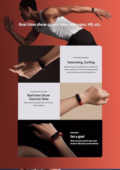 Produktbild Xiaomi Mi Band 3 (17.90 mm)
