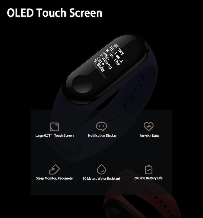 Produktbild Xiaomi Mi Band 3 (17.90 mm)