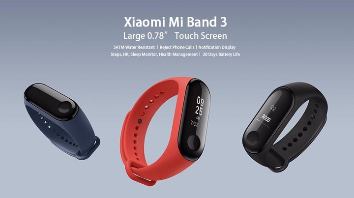 Produktbild Xiaomi Mi Band 3 (17.90 mm)