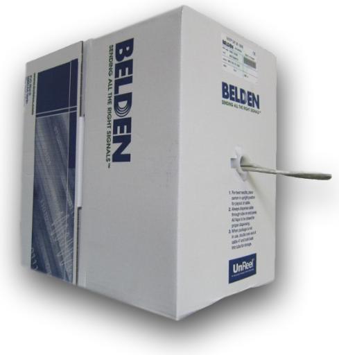 Actual product image Belden Cable U (U/UTP, UTP, CAT5e, 305 m)