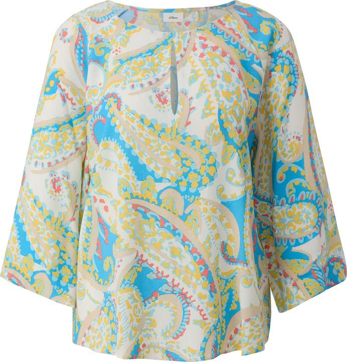 Immagine prodotto s.Oliver Bluse Viskosebluse mit Fledermausärmeln (38)