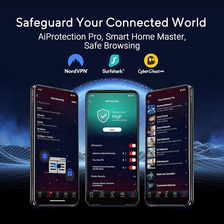 Actual product image ASUS ROG Strix GS-BE18000