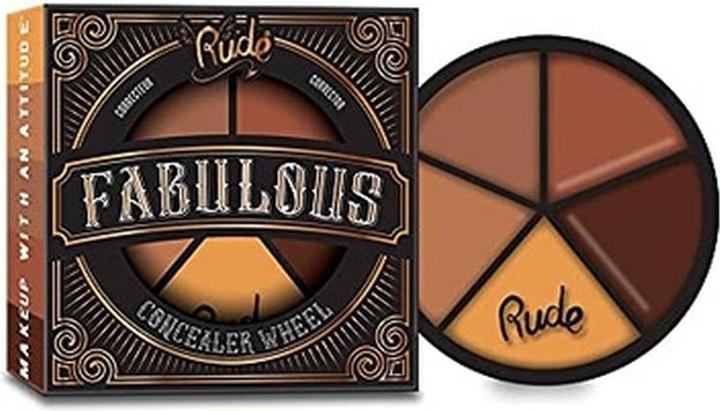 Produktbild Rude Cosmetics Rude Fabulous Concealer Wheel Light