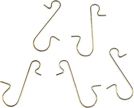 Actual product image Neutral Hook for Christmas balls (50 -part)