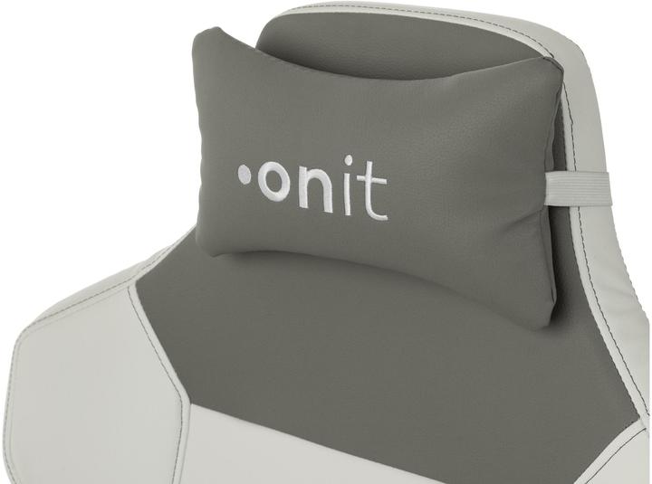 Immagine prodotto Onit Sedia da gioco bianca/grigia