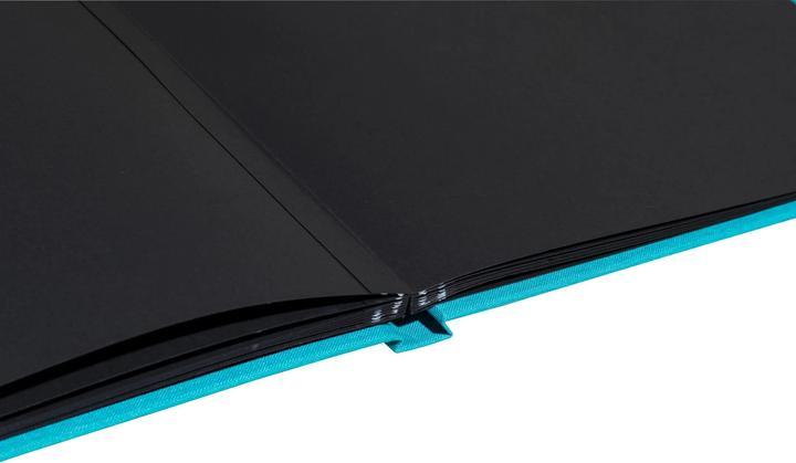 Actual product image Exacompta Fotoalbum, 30 Seiten schwarz, 25x25 cm, Pop'N Co (25 x 25 cm)