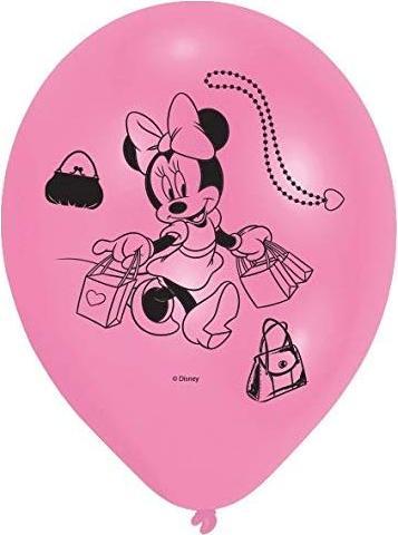 Produktbild Amscan Latexballons Minnie Mouse (10x)