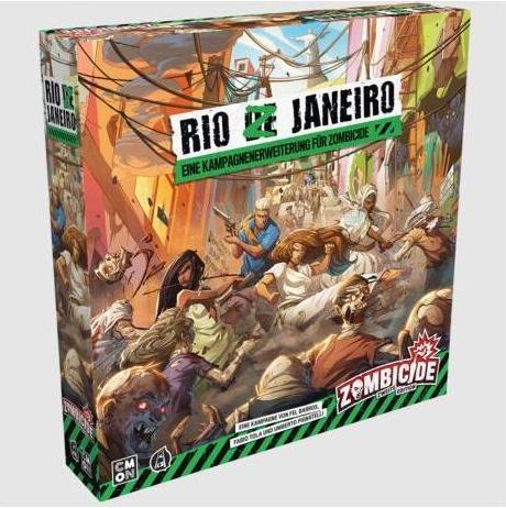Immagine prodotto Cmon Zombicide 2nd Edition: Rio Z Janeiro - Gioco da tavolo, per 1-6 giocatori, età 14+. (Tedesco)