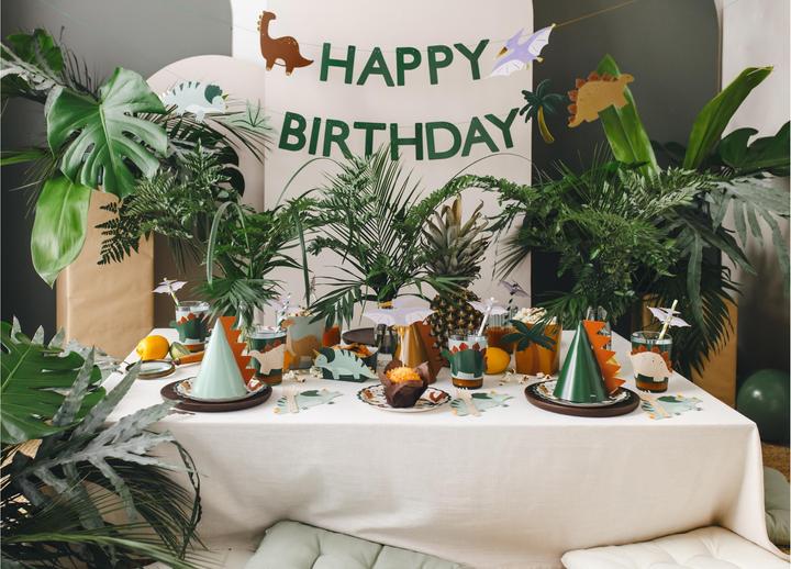 Produktbild Partydeco Happy Birthday Dino (1 Stück)