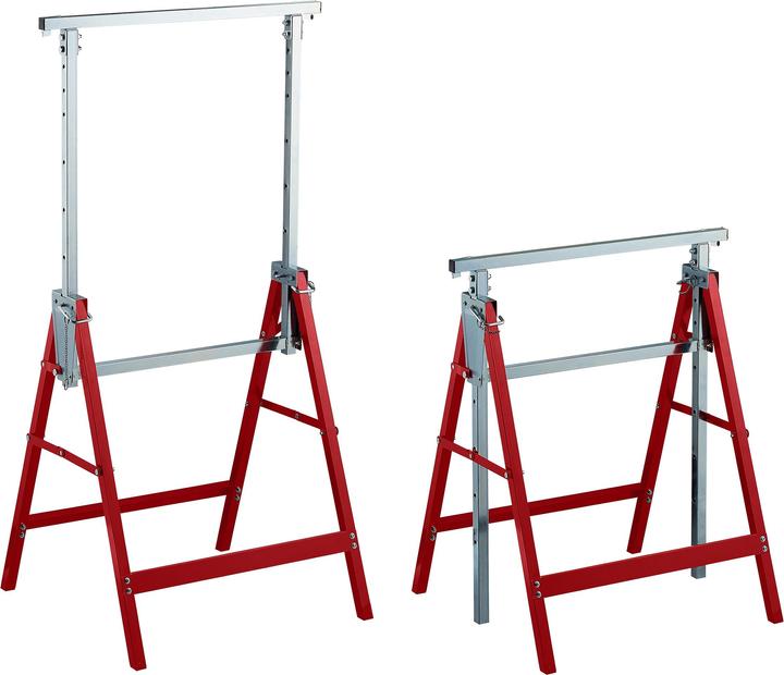 Relaxdays 2x cavalletto pieghevole (58 cm, 58 cm)