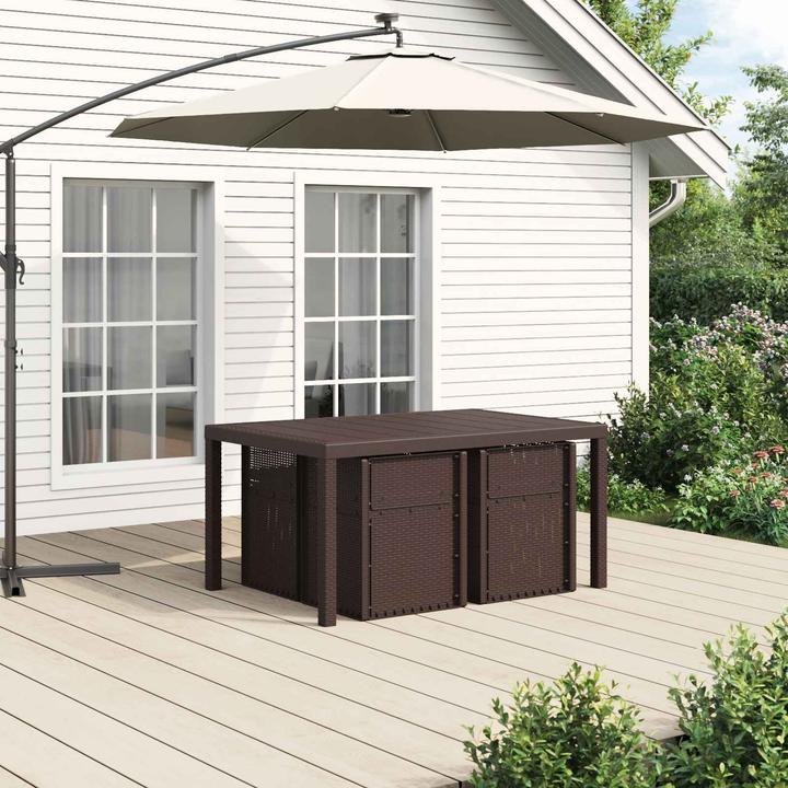 Produktbild vidaXL Modernes Esszimmer-Set