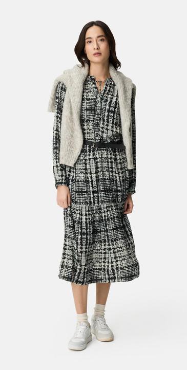 Image du produit Camel Active Langarm Kleid aus reiner Viskose (S)