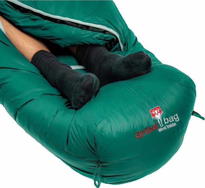 Actual product image Grüezi Bag Biopod DownWool Subzero 200 Sleeping Bag (230 cm)