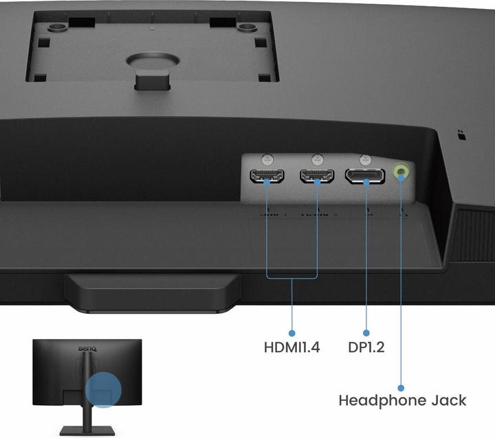 Produktbild BenQ 68,6cm GW2790T 16:9 HDMI/DP black speaker 100Hz F- (1920 x 1080 Pixel, 27")