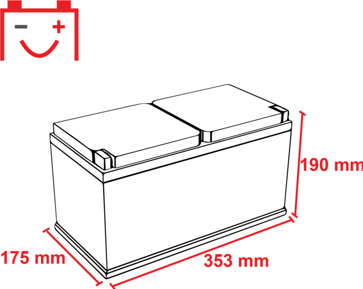 Actual product image Varta Silver Dynamic AGM G14 (12 V, 95 Ah, 850 A)