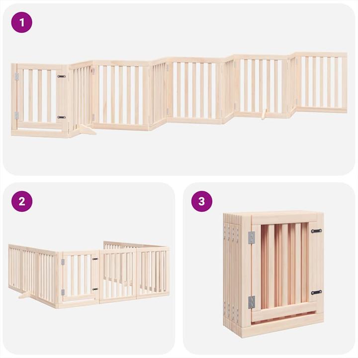 Produktbild vidaXL Hundetor