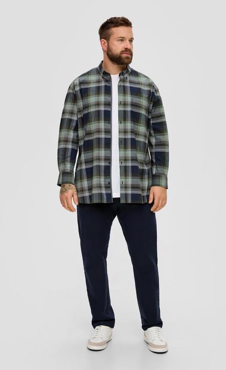 Produktbild s.Oliver Hemd Regular: Hemd aus Baumwollstretch (XXL)