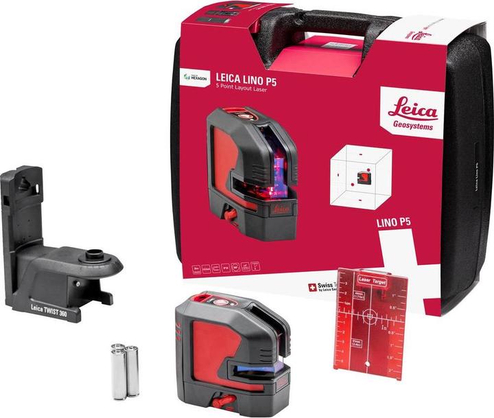 Actual product image Leica Geosystems Point and line laser selfni (30 m, 635 nm)