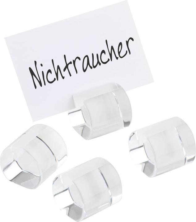 Produktbild APS Kartenhalter, er Set je, H: - Zylinder