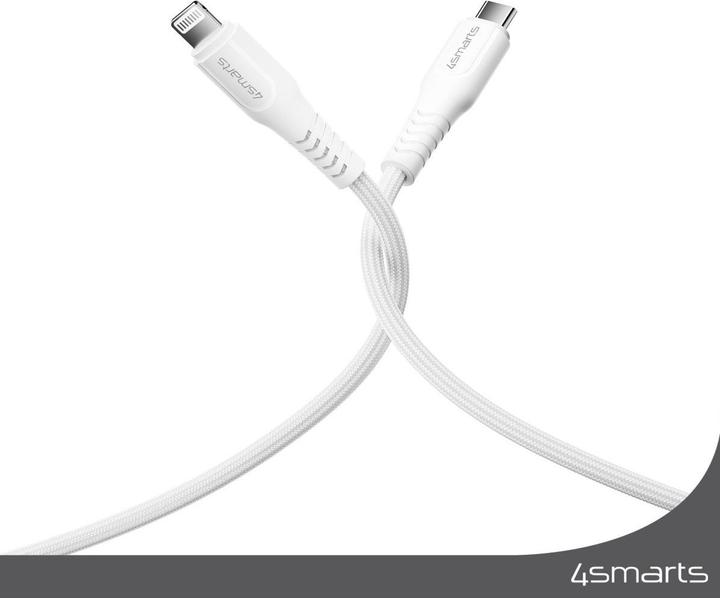 Produktbild 4smarts USB-C auf Lightning Kabel RapidCord (1.50 m, USB 2.0, 30 W)