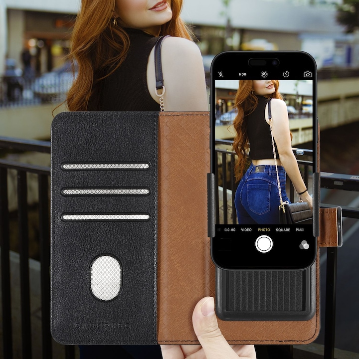 Immagine prodotto Cadorabo Custodia per Huawei Y6 PRIME Book Cover (Huawei Y6 Prime (2018))