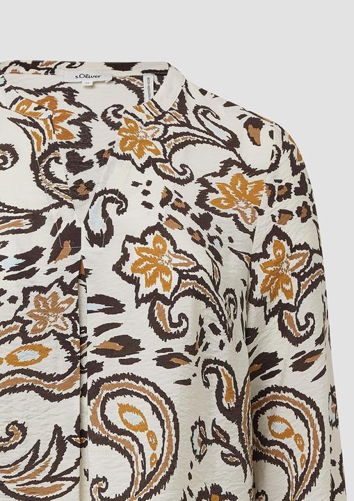 Immagine prodotto s.Oliver Bluse Strukturierte Viskosemix-Bluse mit All-over-Print (48)