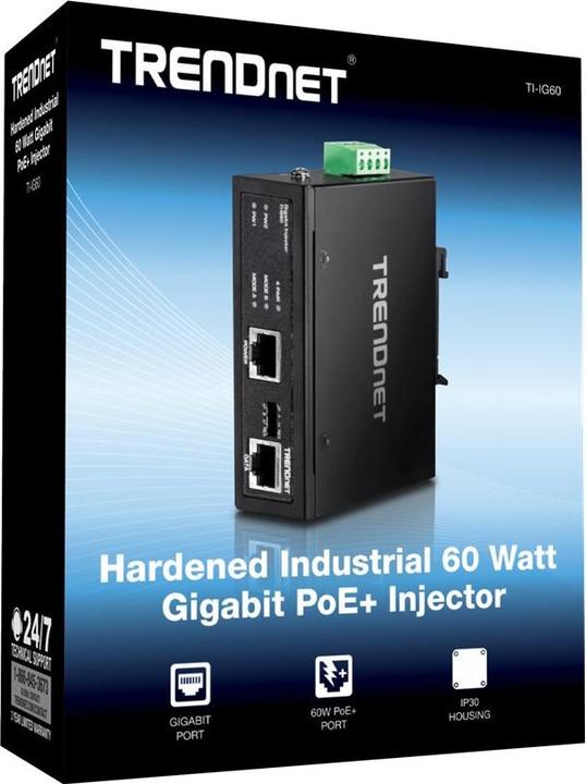 Actual product image Trendnet TI-IG60 (802.3at (PoE+), 60 W)