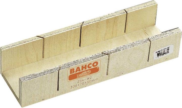 Produktbild Bahco Schneidlade aus geleimtem Holz 300 mm x 100 mm x 80 mm