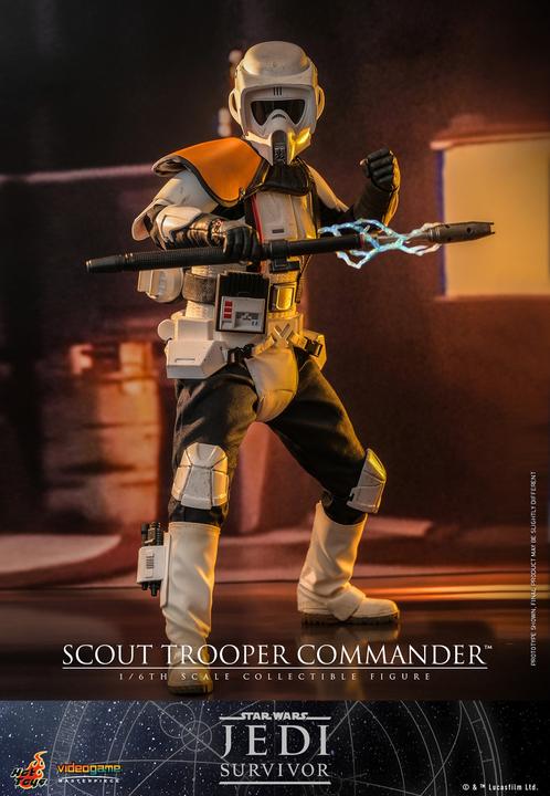 Actual product image Hot Toys Star Wars: Jedi Survivor figurine Videogame Masterpiece 1/6 Scout Trooper Commander