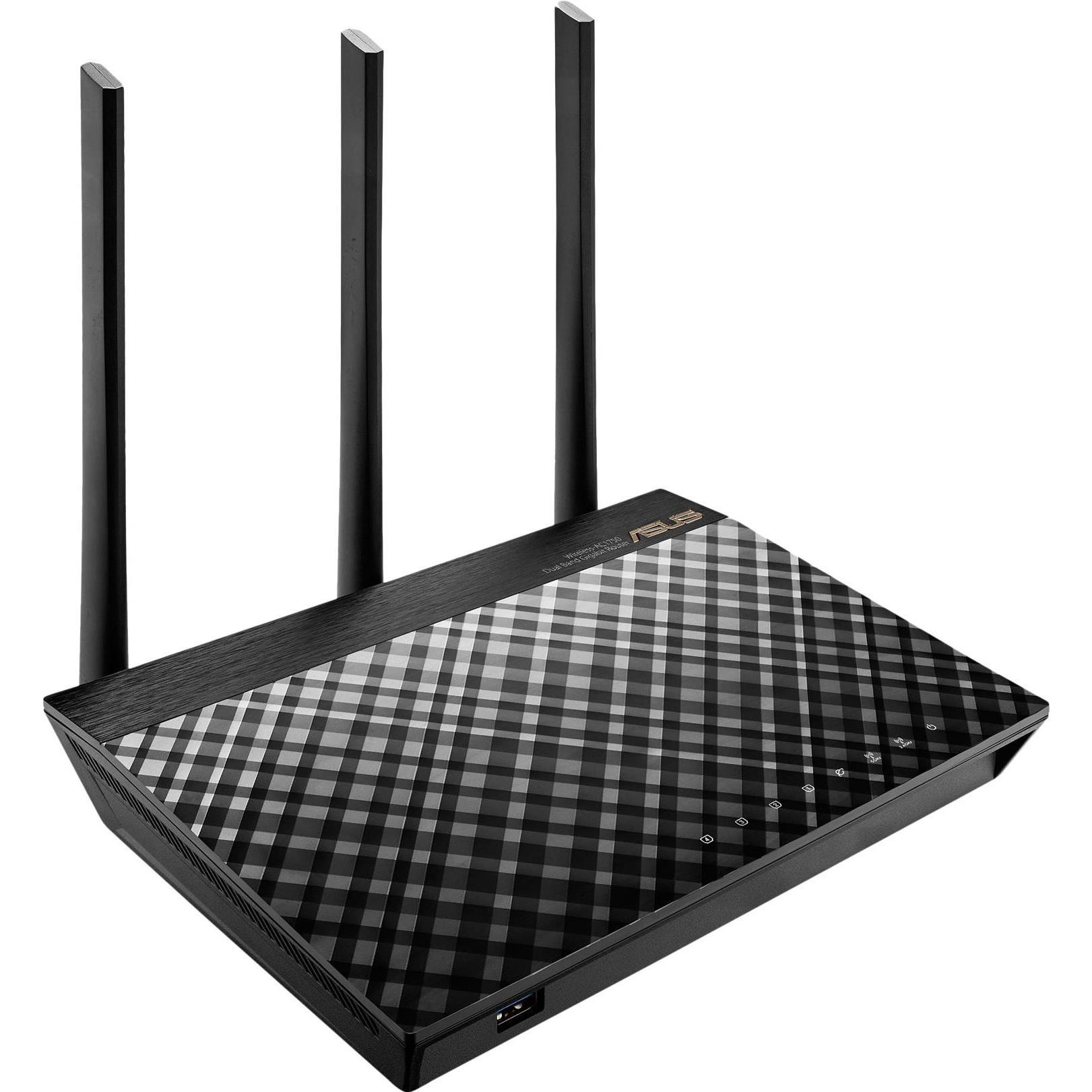 Thumbnail - ASUS Router RT-AC1900U, Router, Schwarz