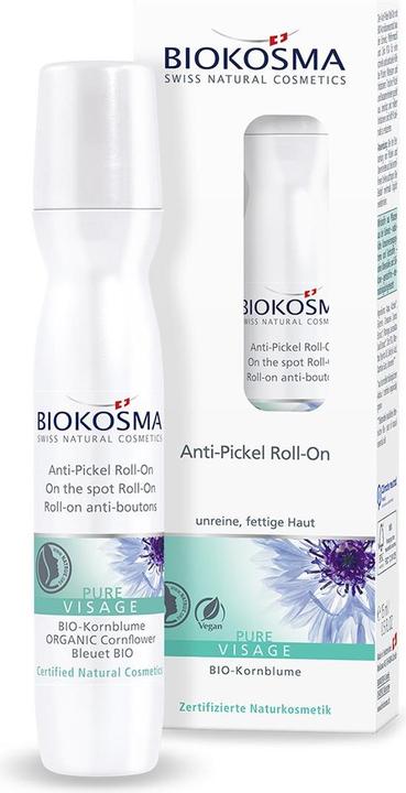 Immagine prodotto Biokosma Pure Visage Anti Pimple Roll on (15 ml, Crema da giorno)