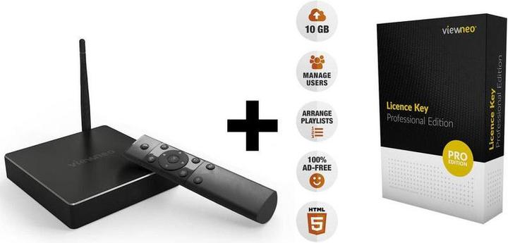 Immagine prodotto Viewneo 4K SignageBox + Lizenz