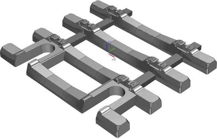 Produktbild Piko Gleisschwellen 31mm Flexgleis +Betonschwellen (Spur H0)