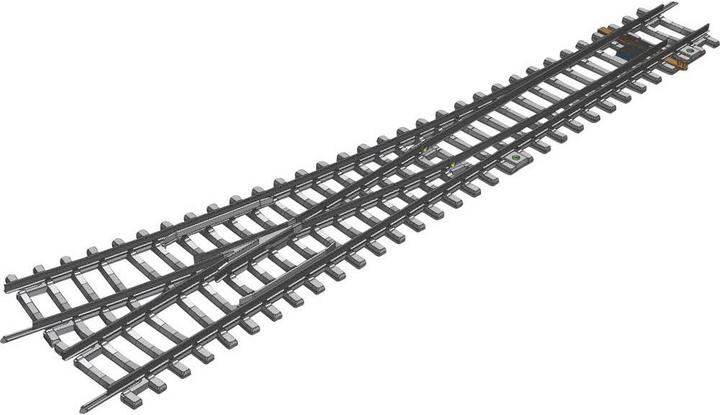 Image du produit Piko Aiguillage WR avec traverses en béton (Piste H0)
