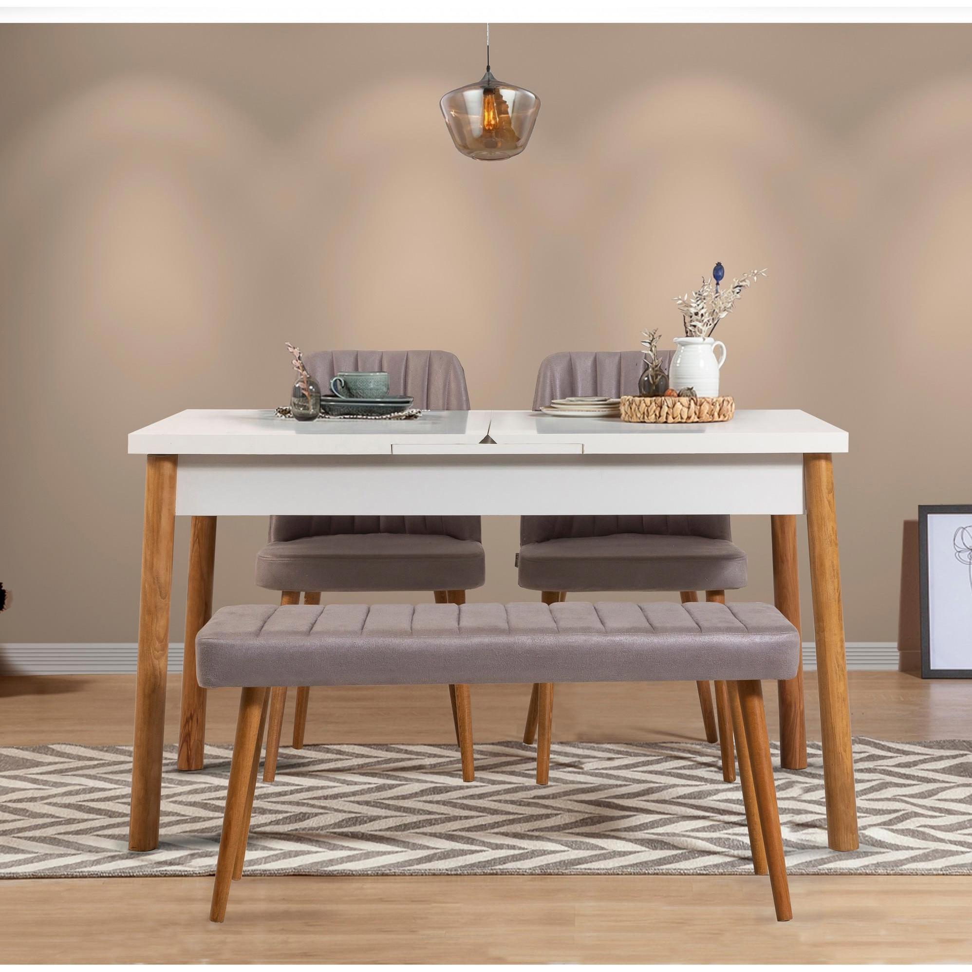 Thumbnail - Homitis, Esstisch, Brylee (120 x 75 x 75 cm)