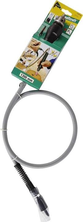 Produktbild wolfcraft 1 Biegsame Welle Bohrfutter=8mm L=1300mm