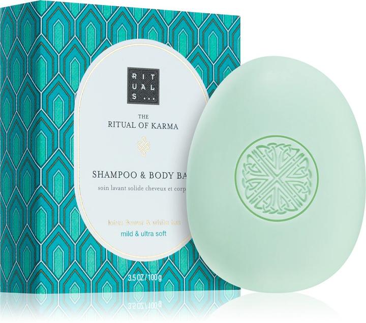 Produktbild Rituals The Ritual Of Karma Shampoo & Body Bar 100 g (Festes Shampoo, 100 g)