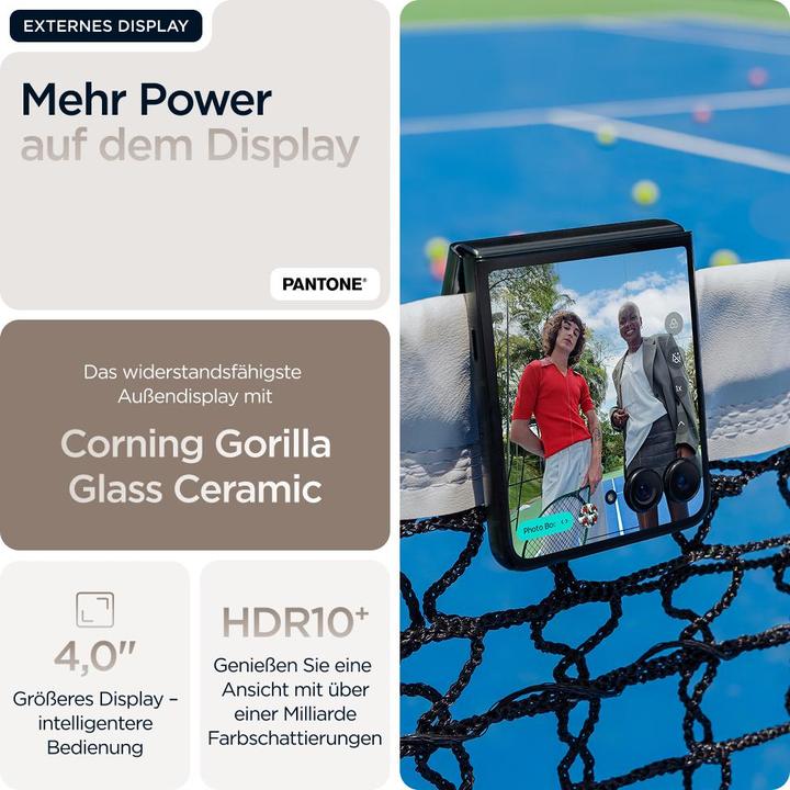 Produktbild Motorola Razr 60 Ultra (512 GB, Pantone Mountain Trail, 6.96", SIM + eSIM, 50 Mpx, 5G)