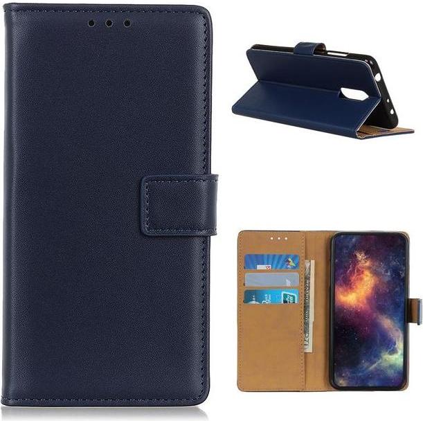 Thumbnail - MU Classic Classic II Leder Bookcover Series (OnePlus 8T), Smartphone Hülle, Blau