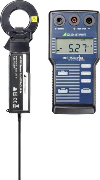 Produktbild Gossen Metrawatt METRACLIP 64 Stromza (CAT II 600V, CAT III 300V, Zangenstrommesser)