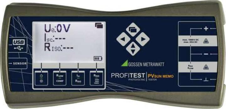 Produktbild Gossen Metrawatt PROFITEST PV SUN MEM (Hand-Multimeter)