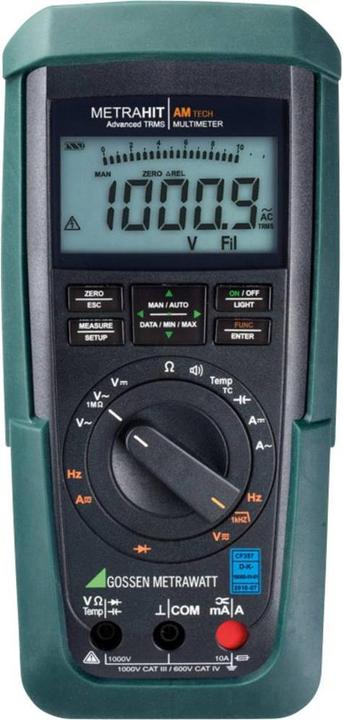 Produktbild Gossen Metrawatt METRAHIT AM TECH + G (CAT III 1000V, CAT IV 600V, Hand-Multimeter)