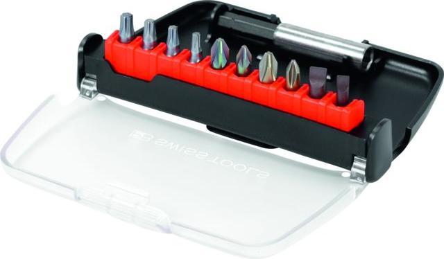Actual product image PB Swiss Tools PrecisionBits range 11 pieces (C 6,3)