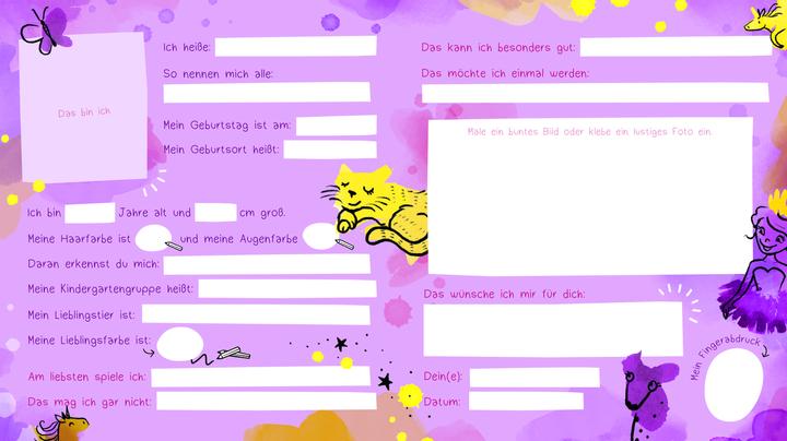 Actual product image Meine Kindergartenfreunde Mädchen (German, Inca Vigh, 2019)