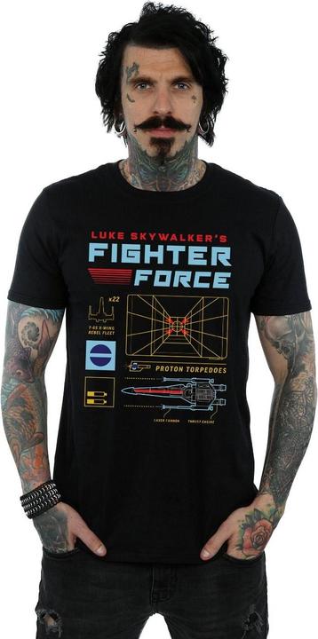 Produktbild Star Wars Luke Skywalker's Fighter Force TShirt (L)