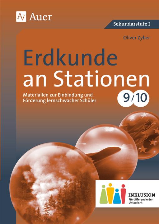 Produktbild Erdkunde an Stationen 9-10 Inklusion (Deutsch, Oliver Zyber)