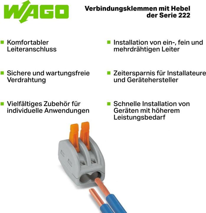Produktbild Wago Verbindungsklemme