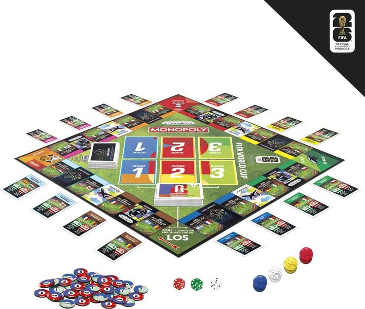 Actual product image Hasbro Gaming Monopoly FIFA Edition Core Game (German, 2 - 6 Players)