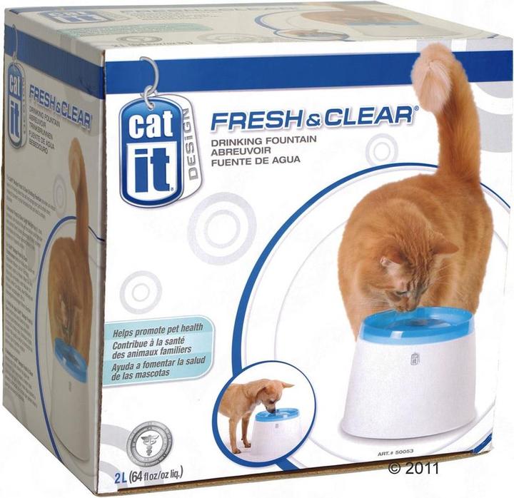 Productafbeelding Catit Design Fresh & Clear DrinkfonteinLitre Complete Set: USB Fonteinfilter Vervangende Pomp